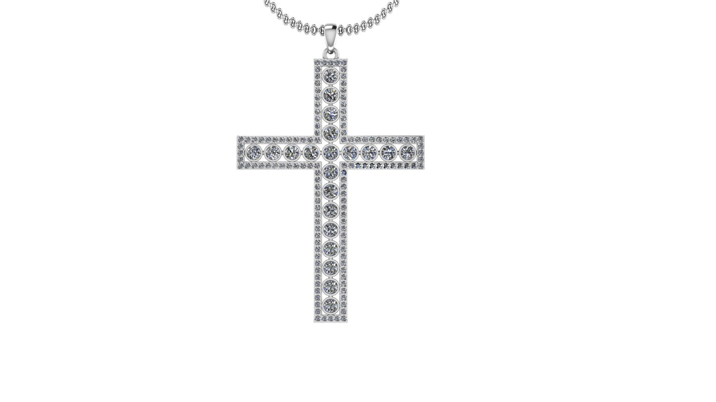 Cross 925 Sterling Silver Pendant Jwelcart.com
