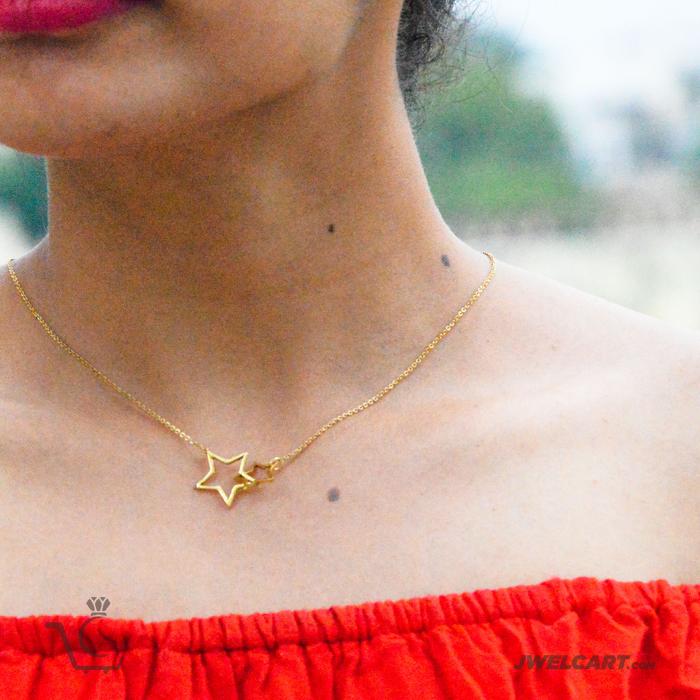 star shape necklace jwelcart.com
