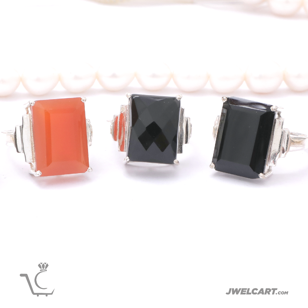 designer silver ring jwelcart.com