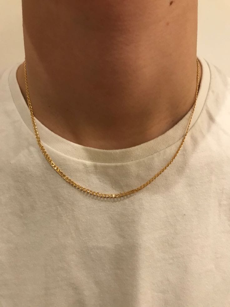 22k Gold Mens Chains Custom order – - Main Image
