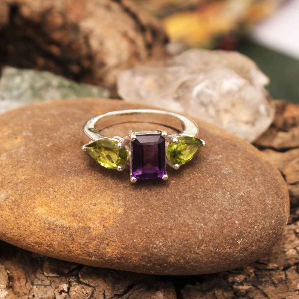 greenstone silver ring for womens jwelcart.com