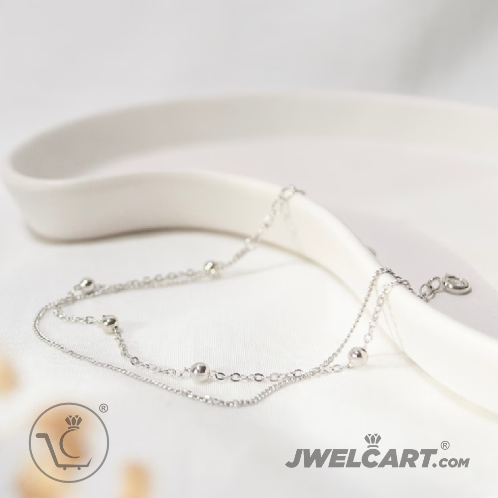 silver payal for gift jwelcart.com