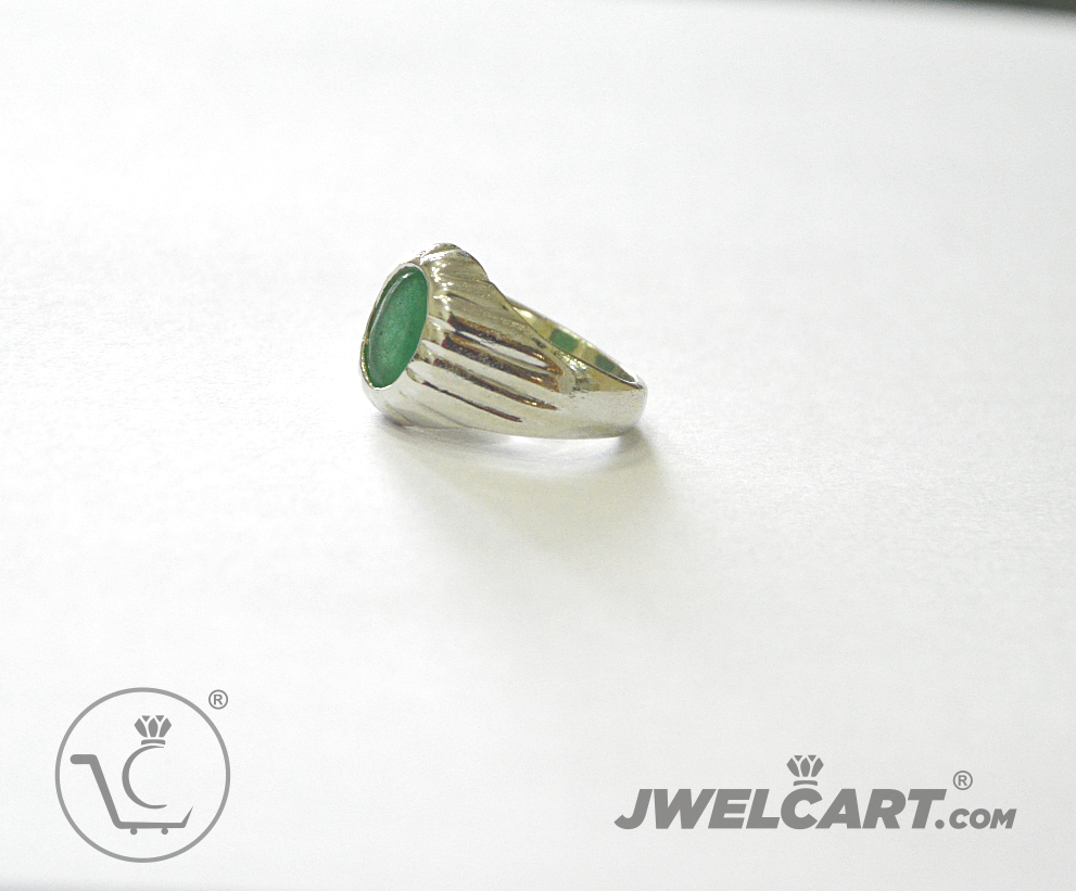 emerald stone ring for prosperity and success jwelcart.com
