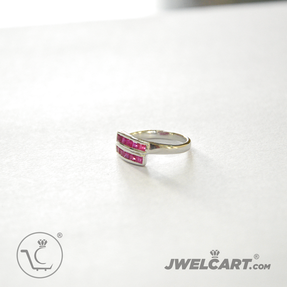 red ruby silver women ring jwelcart.com
