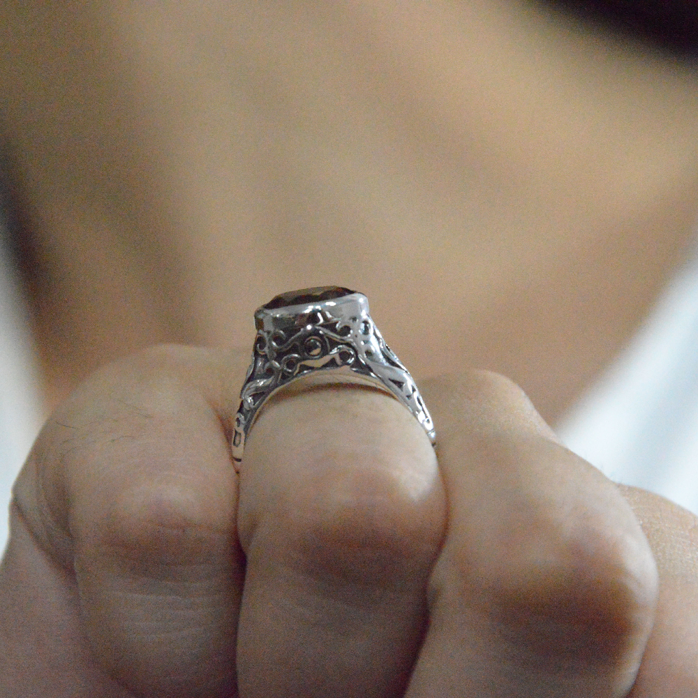 handmade womens silver ring jwelcart.com