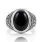 The deep black color of the genuine Black Onyx gemstone creates a powerful visual appeal that symbolizes strength, determination, confidence, and protection. Every ring is individually handcrafted, ensuring that no two pieces are exactly alike, making your jewelry truly unique. Made from authentic 925 Sterling Silver, this ring offers exceptional durability, long-lasting shine, and comfortable everyday wear while maintaining the premium quality expected from fine handcrafted jewelry. The detailed oxidized f