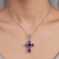 Designed as unisex jewelry, this amethyst pendant complements both casual and formal outfits. Its lightweight and comfortable design makes it ideal for daily wear, church services, prayer gatherings, religious celebrations, and special occasions. Hypoallergenic and skin-friendly, this 925 sterling silver pendant is suitable for sensitive skin and provides all-day comfort.