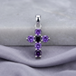 925 sterling silver cross pendant, amethyst cross pendant, christian pendant, silver cross jewelry, natural amethyst pendant, religious jewelry, christian gift, faith pendant, sterling silver gemstone pendant, purple gemstone jewelry, cross pendant for women, cross pendant for men, christian necklace pendant, spiritual jewelry, amethyst jewelry, silver religious pendant, unisex cross pendant, fine silver jewelry, genuine gemstone pendant, christian accessories 925 sterling silver cross pendant, amethyst cro