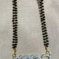 Mangal Sutra in Customized Couple Alphabet/Initials with 22k Gold Polish