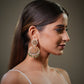 detailing to create a statement luxury look perfect for weddings, festive occasions and bridal couture fashion. Jaipur has always been known as the heart of handcrafted gemstone jewelry manufacturing in India, and these designer Chandbali earrings reflect the authentic heritage craftsmanship that skilled artisans from Jaipur are famous for worldwide.