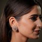 Crafted from genuine 925 Sterling Silver and hallmarked for authenticity, these earrings are designed to offer lasting beauty and superior quality. The premium 22K Gold Plated finish adds a radiant golden shine while protecting the silver beneath, giving the earrings a luxurious appearance suitable for everyday elegance as well as grand celebrations. Every piece undergoes careful quality inspection to ensure outstanding finish, comfort, and durability.
The combination of sparkling Polki, rich Pink Ruby, 