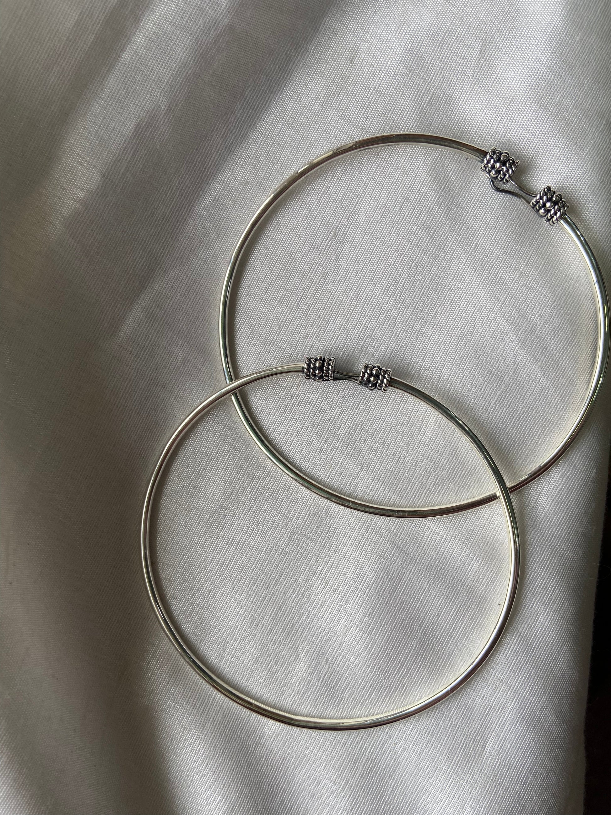 he result is a timeless silver accessory that feels both meaningful and fashionable. Its elegant simplicity allows it to remain relevant season after season, making it a valuable heirloom-worthy piece.

For women who appreciate handmade silver jewelry, this Banjara Style Anklet offers the perfect balance of tradition and style. The bold kada design creates a strong visual statement, while the premium sterling silver finish adds sophistication and refinement. Its artistic appeal makes it ideal for collectors