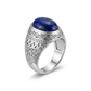 Every ring is carefully handmade by skilled artisans in Jaipur, India, a city renowned around the world for its exceptional gemstone cutting, silver jewelry manufacturing, and centuries-old jewelry craftsmanship. The rich blue color of Natural Lapis Lazuli has fascinated kings, artists, and collectors for centuries, making this gemstone one of the most admired natural stones in history. Whether you are looking for a statement accessory, an everyday silver ring, or a meaningful gift for someone special, this