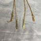 Bar Necklace / Couple Necklace ~ Customized Name & Dates ~Couple Gifts~22k Gold Plated