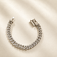 Designed with attention to detail, this mens chain bracelet offers durability, comfort, and long-lasting shine. The stylish silver bracelet for men is perfect for gifting to boyfriend, husband, fiance, brother, or father. This bracelet is one of the best birthday gift ideas for men who love fashionable accessories. The Cuban chain bracelet for men is also a perfect anniversary gift, Valentine gift, wedding gift, and luxury gift for him. This hip hop bracelet for men gives a rich and classy look that stands 