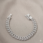 The silver Cuban chain bracelet is stylish enough for special occasions while also practical for everyday wear. This mens fashion bracelet is lightweight, durable, and easy to style with all outfits. The sterling silver Cuban link bracelet reflects luxury street fashion and urban fashion trends. The premium silver bracelet for men is perfect for fashion lovers who want bold and eye-catching jewelry. This trendy bracelet for boys is inspired by celebrity style and luxury fashion aesthetics. The silver chain 
