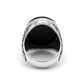 This sterling silver ring is perfect for everyday wear because it is comfortable, skin-friendly, nickel-free, lead-free, and hypoallergenic. The handcrafted finish ensures that every ring has its own unique character, making each piece truly one of a kind. The sturdy band provides excellent durability for daily use while maintaining a luxurious appearance suitable for special occasions. This designer ring makes an unforgettable gift for birthdays, anniversaries, Father's Day, Christmas, Valentine's Day, gra