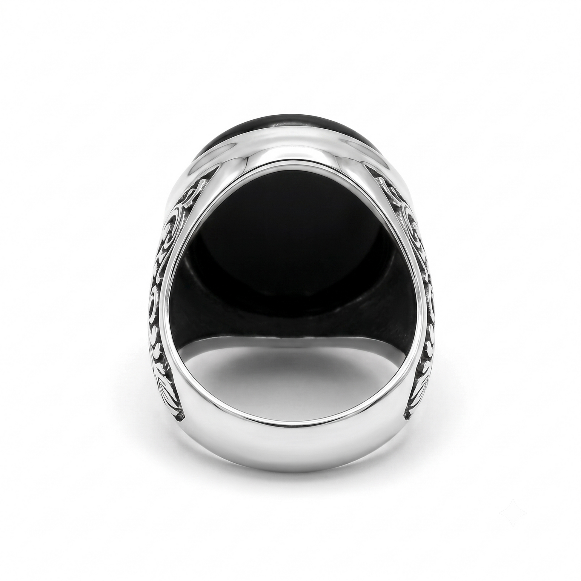 This sterling silver ring is perfect for everyday wear because it is comfortable, skin-friendly, nickel-free, lead-free, and hypoallergenic. The handcrafted finish ensures that every ring has its own unique character, making each piece truly one of a kind. The sturdy band provides excellent durability for daily use while maintaining a luxurious appearance suitable for special occasions. This designer ring makes an unforgettable gift for birthdays, anniversaries, Father's Day, Christmas, Valentine's Day, gra