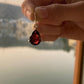 Natural Red Garnet Earrings 925 Sterling Silver Gemstone Jewelry Women's Garnet Earrings Birthstone Womens Jewelry Gift for Her