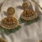 In Sanatan Dharma, jewelry is a sacred offering that represents protection, blessings, and abundance. When you gift a Kundan Meena necklace made in silver with gold plating, embedded with Polki stones, emerald beads, and pearl accents, you're gifting both luxury and cultural legacy. It becomes a cherished keepsake for life—an investment in both beauty and value. Whether it’s for a bride, a daughter, a mother, or a close friend, this necklace will hold emotional and spiritual value for generations.