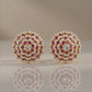 Discover the timeless elegance of handcrafted Polki jewelry created by expert artisans from Jaipur, India's renowned gemstone and jewelry manufacturing capital. This exquisite Polki Earrings Set with Pink Ruby and Pearl is crafted in genuine 925 Sterling Silver and finished with luxurious 22K Gold Plating, combining royal Indian heritage with modern sophistication. Every gemstone is carefully selected and meticulously set by skilled craftsmen using traditional techniques passed down through generations, ens