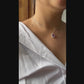 Silver Pendant with Natural Amethyst Gemstone in in 925 Sterling Silver Chains