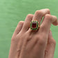 Kundan Polki Ring, Red and Green Kundan Ring, Jaipur Kundan Jewelry, Traditional Rajput Jewelry, 22k Gold Plated Silver Ring, Heritage Kundan Ring, Meenakari Polki Ring, Handmade Silver Ring, Antique Kundan Ring, Indian Wedding Jewelry, Royal Rajputana Ring, Bridal Polki Ring, Festival Jewelry India, Temple Jewelry Ring, Designer Silver Kundan Ring, Red Stone Polki Ring,