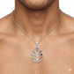 . Together, these stones create a continuous flow of holistic energy that helps clear emotional blockages, reduces anxiety, and promotes inner peace. Whether used as a focal point during meditation, a tool for color therapy, or simply a daily talisman to deflect negativity, this piece acts as a wearable reminder of your inner strength and spiritual journey.
Beyond its energetic benefits, this necklace is an exceptional investment in your personal wellness and a deeply meaningful gift for loved ones.