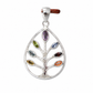 It empowers the wearer by reminding them of their own inner strength.
It is a perfect addition to any existing crystal or jewelry collection.
It represents a commitment to self-care and personal evolution.
The high-quality materials guarantee it won't turn your skin green.
it allows you to subtly display your spiritual beliefs with elegance.
It is ethically crafted, respecting the beauty of the natural materials used.
The smooth backing ensures it won't snag on your favorite clothing.