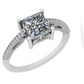 diamond silver ring  jwelcart.com