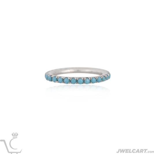 turquoise eternity band